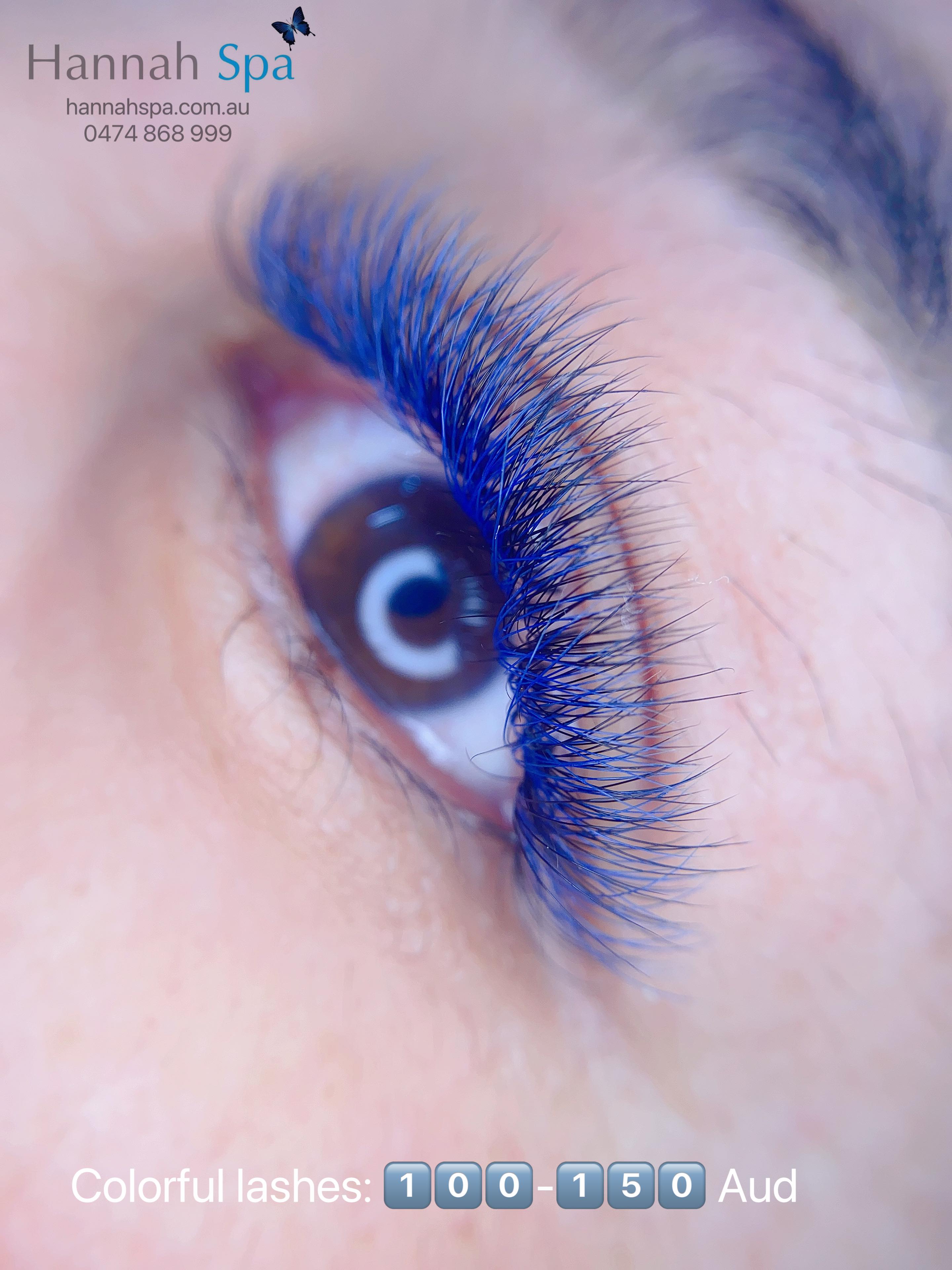 Lash services Hannah Spa